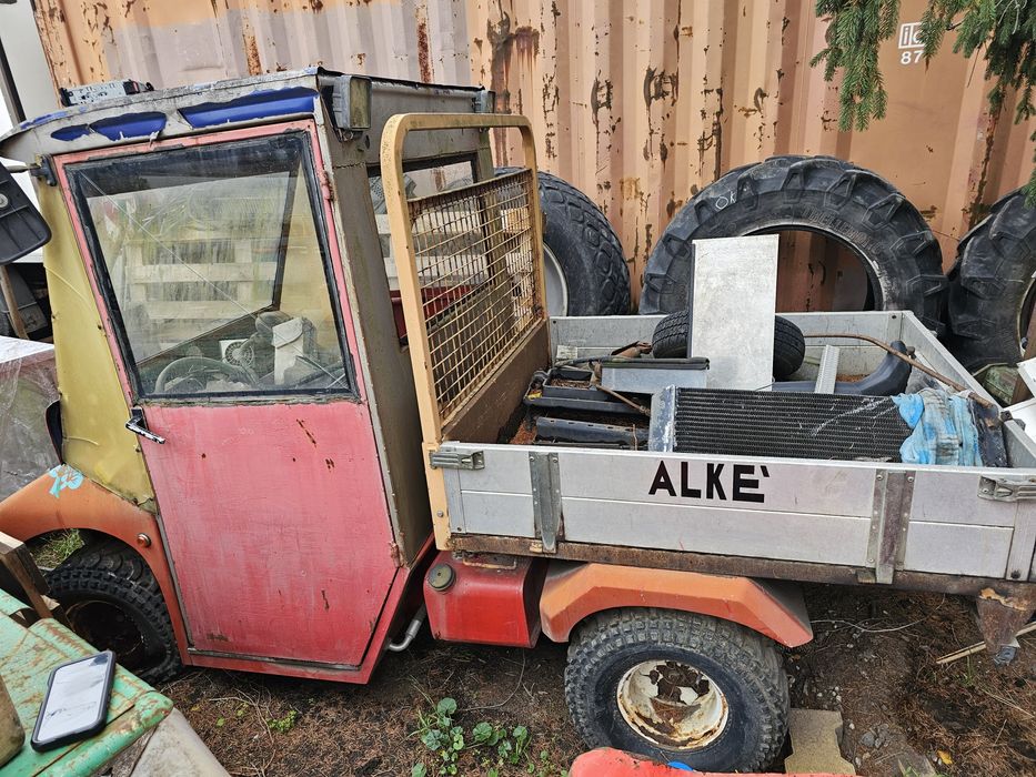 Traktor wywrotka tuz wom pojazd komunalny multicar unimog lombardini
