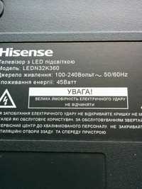 Разборка Hisense LEDN32K360