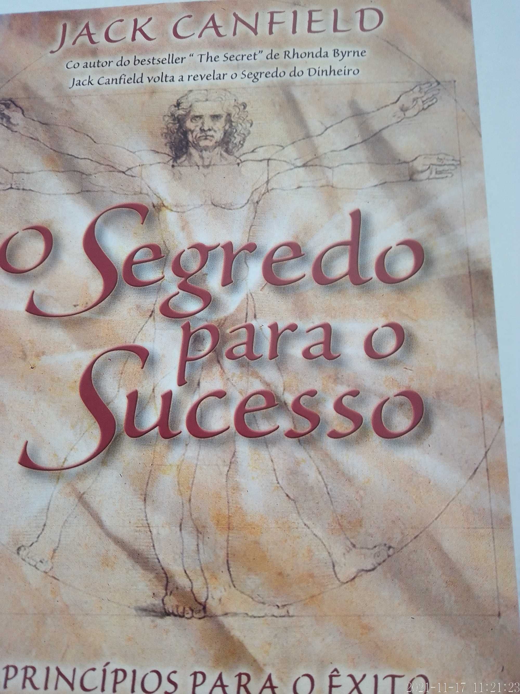 DVD O Segredo para o Sucesso LgdPT De Jack Canfield Documentário Êxito