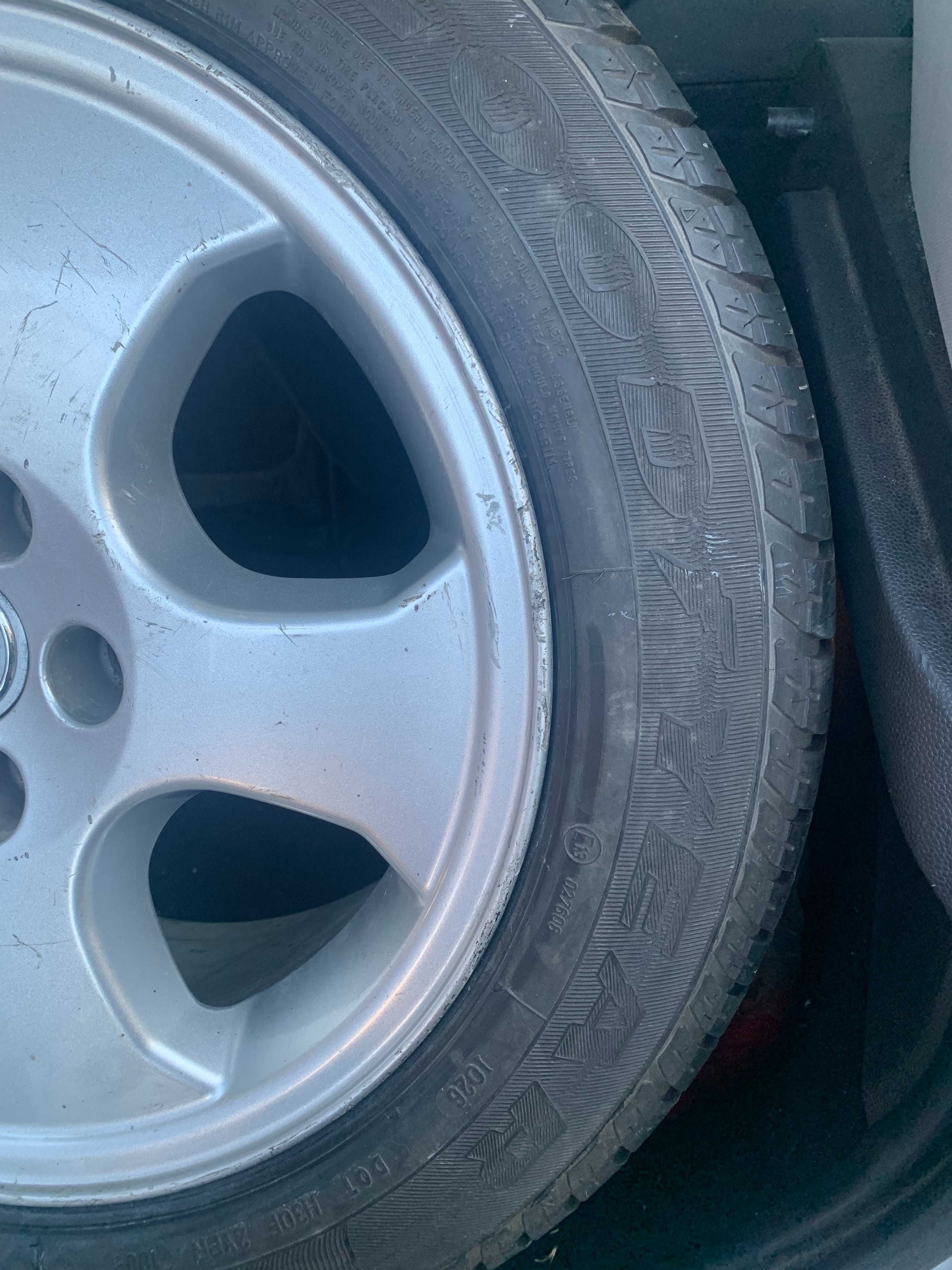 Колесо в сборе/диск с резиной 205/55 R16, 5x110