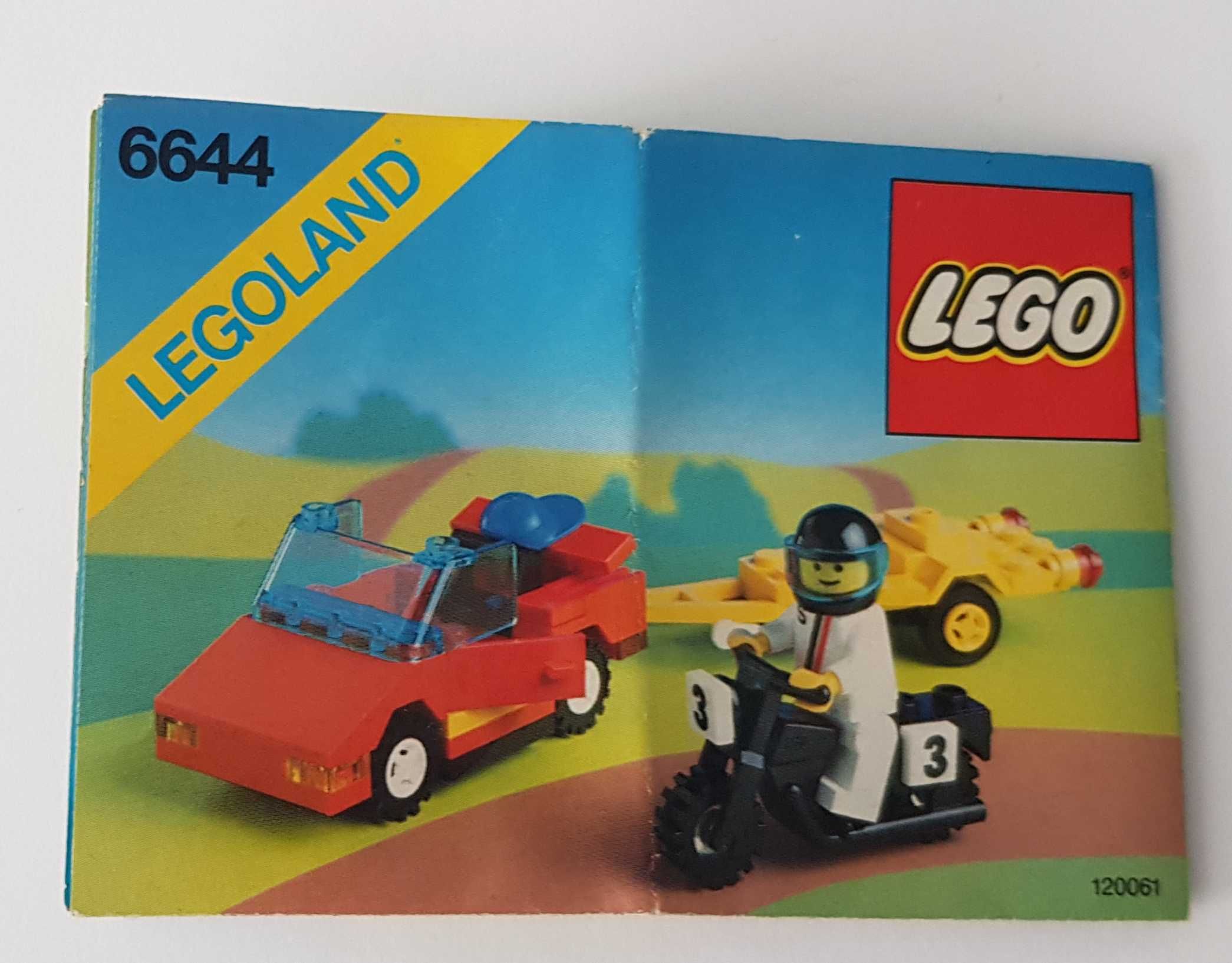 Lego Town Road Rebel 6644 pudełko+instrukcja
