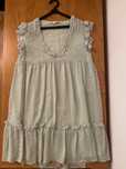 Vestido Zara verde