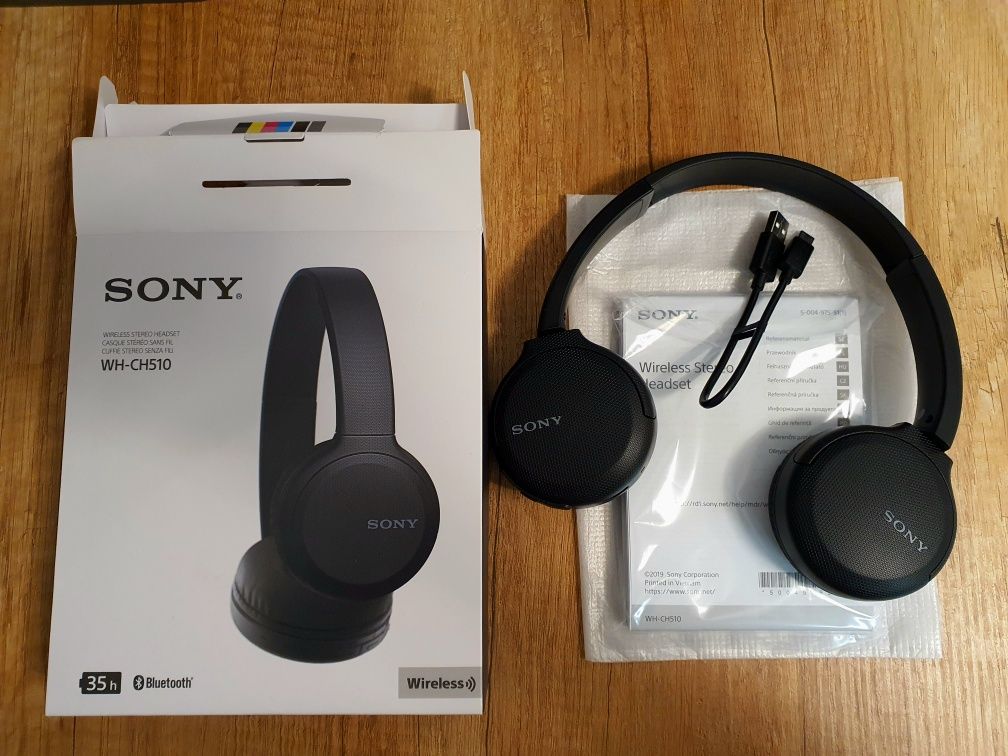 Słuchawki Sony WH-CH510 Czarne