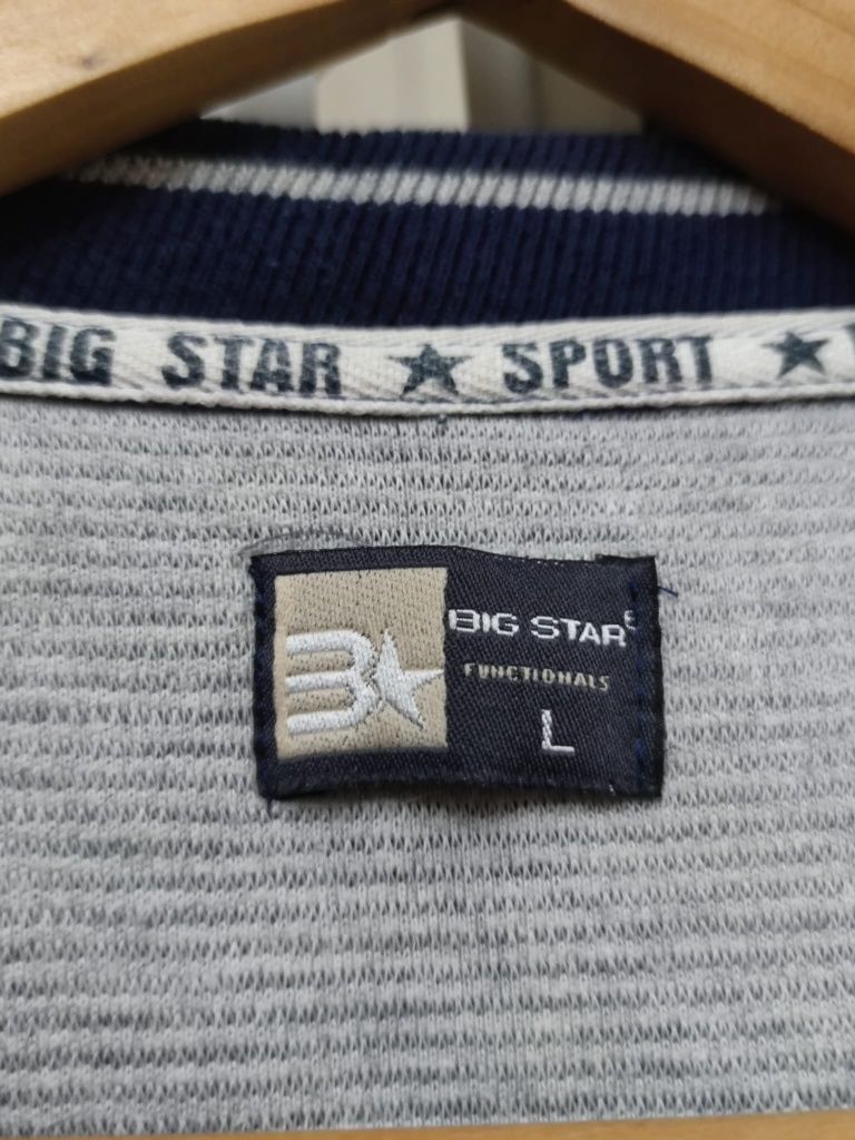 Bluza hoodie Big Star L XL kangurka longsleeve crewneck koszulka grana