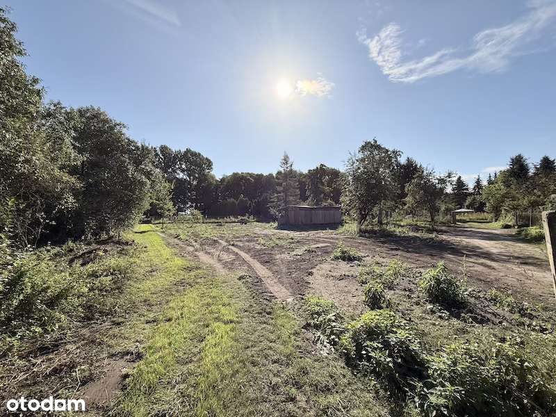 Uzbrojona działka z planem w Żelewie z dostępem do jeziora Miedwie