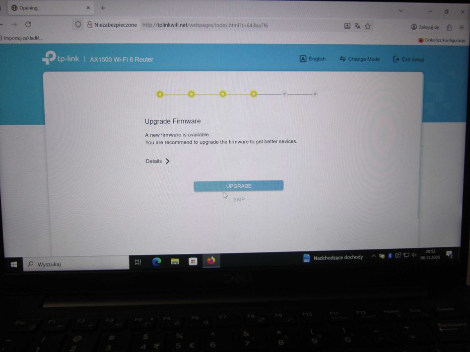 Router tp-link Archer AX10 AX1500 WiFi-6