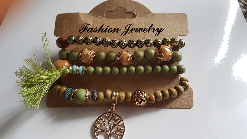 bransoletka boho styl , drzewko szczęścia