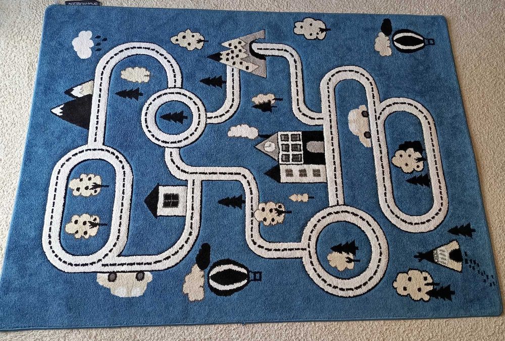 Dywan petite ulice samochody 160x220