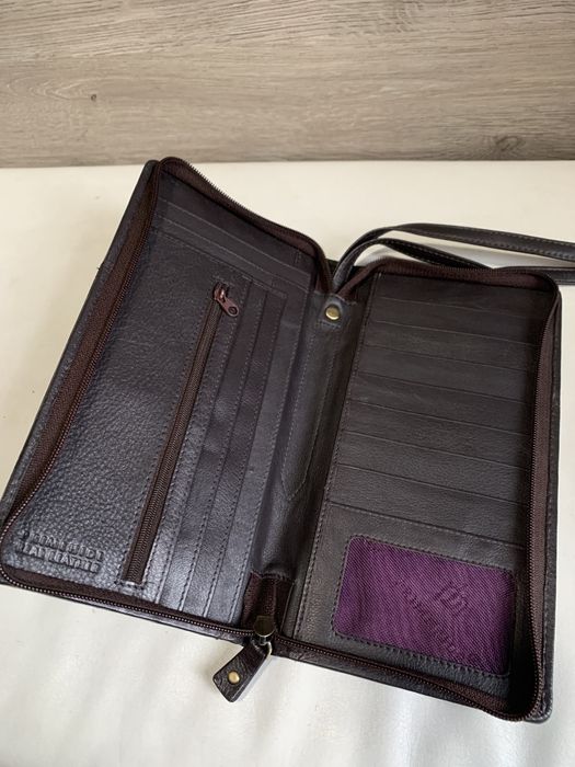 Чоловічий шкіряний гаманець портмоне