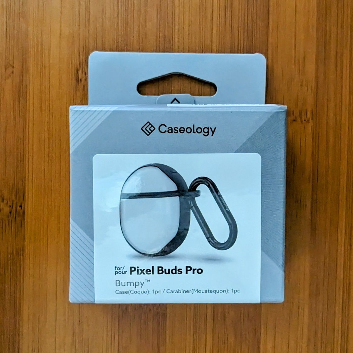 Чохол Caseology Bumpy до Google Pixel Buds Pro, чорний