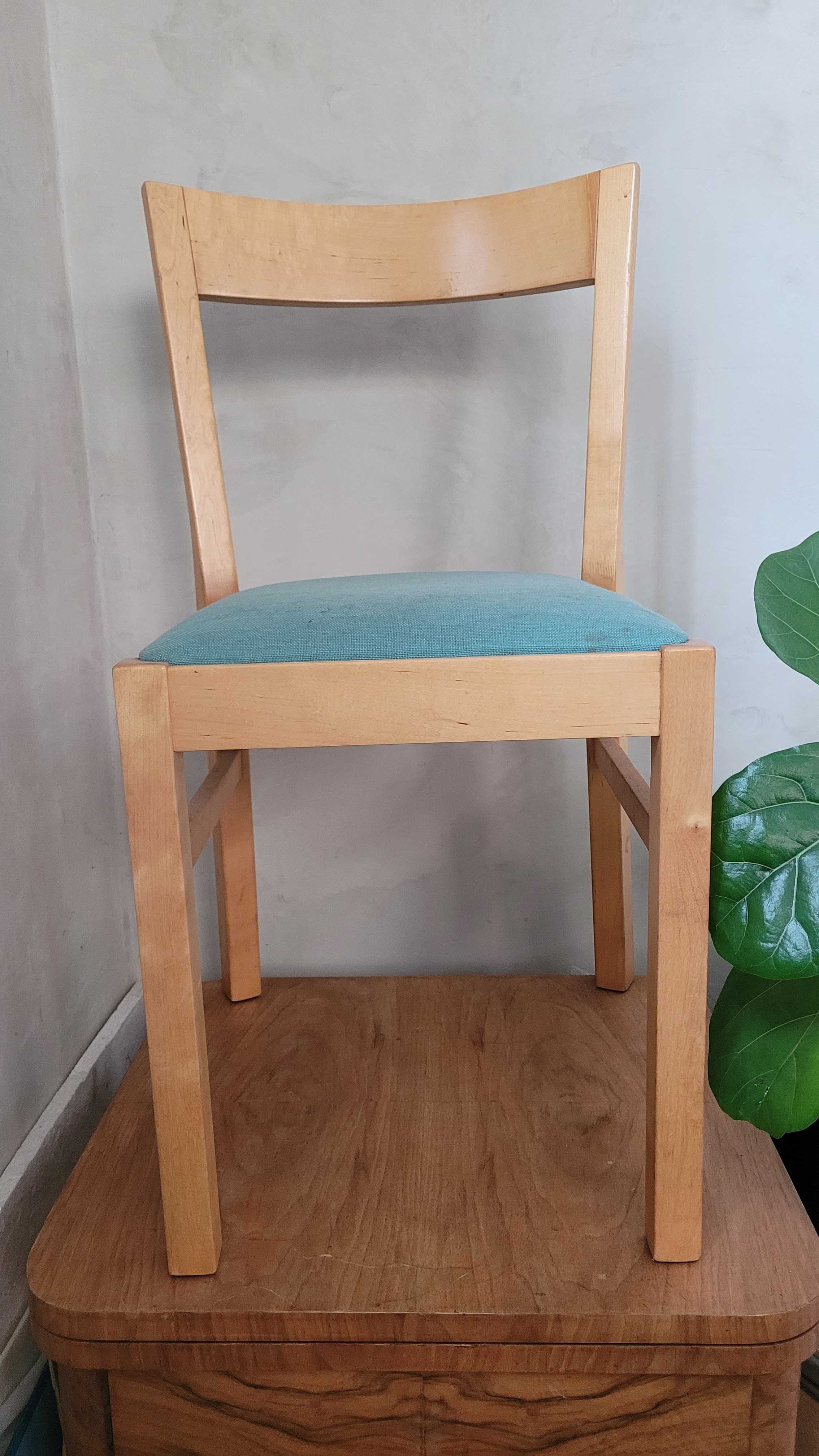 Krzesła naturalne drewno Ikea