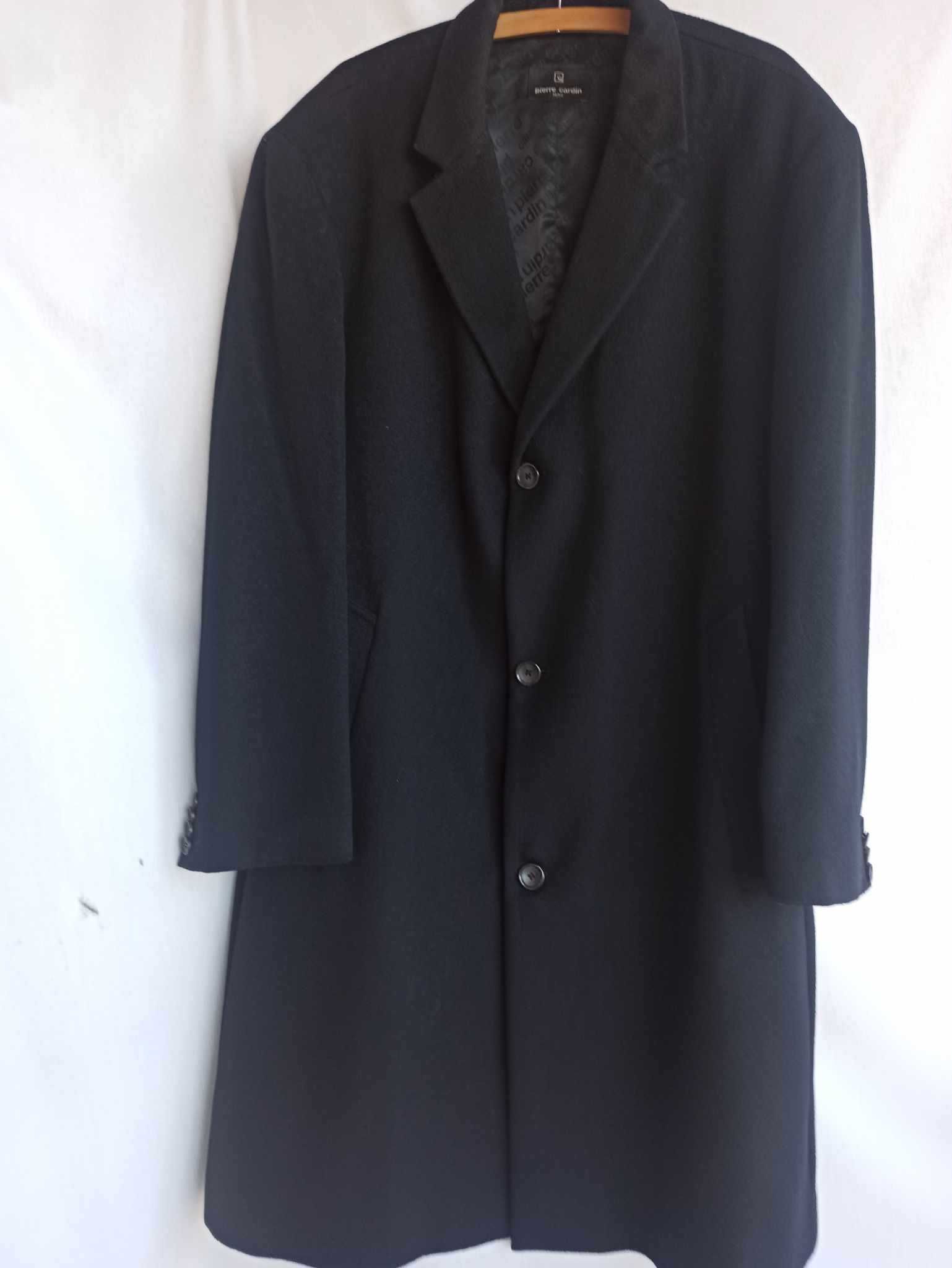 ELEGANCKI UNIKAT   Płaszcz męski Pierre Cardin r. 50/52