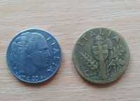 Монеты Италии. 10 чентезимо 1940 г, 20 чентезимо 1941 г.