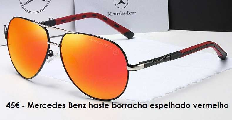 Óculos de sol Mercedes - vários modelos - preço nas fotos