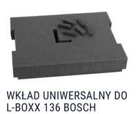 Wkład uniwersalny do walizki L-BOXX 136 BOSCH !!! Nowy !!! Okazja !!!