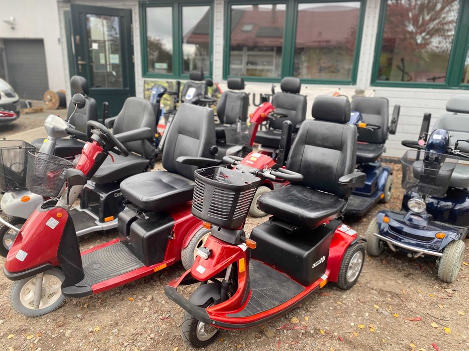 skuter wózek inwalidzki elektryczny TROPHY 6 AMORTYZACJA