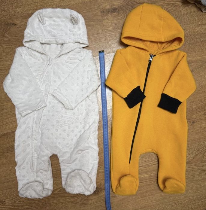 Теплий одяг для немовлят, комбінезончики, чоловічки жилетка