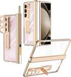 Etui kompatybilne z Samsung Galaxy Z Fold 5 z rysikiem i uchwytem