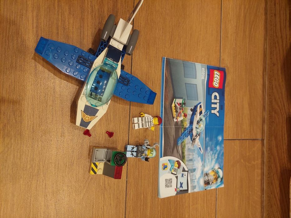 Lego city policyjny patrol 60206 samolot