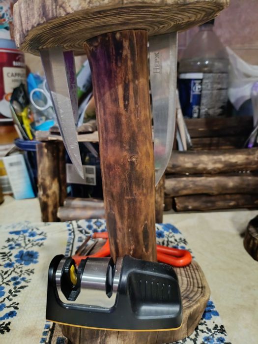 Самодельные подставки для ножей