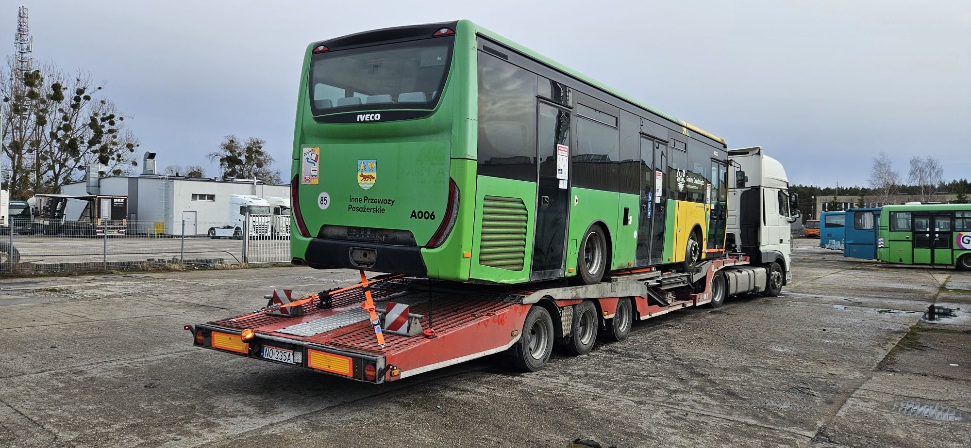 Pomoc Drogowa Morąg 24h Transport Ciągników Maszyn Koparek do 20t