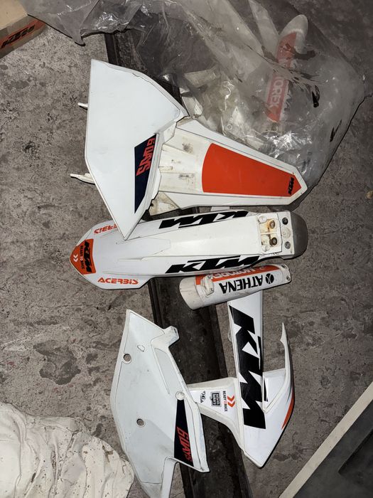 Plastiki KTM EXC/SX 17-19 rok