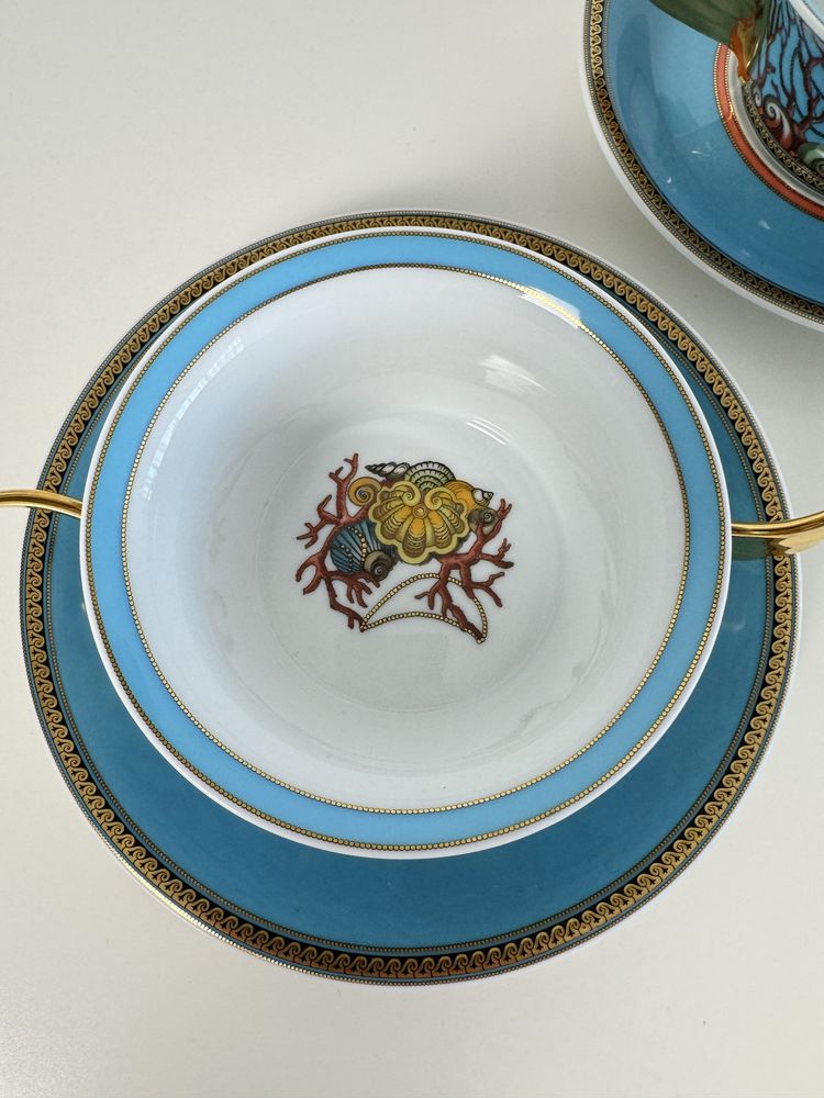 Bulionówka Ze spodkiem Rosenthal Versace Medusa