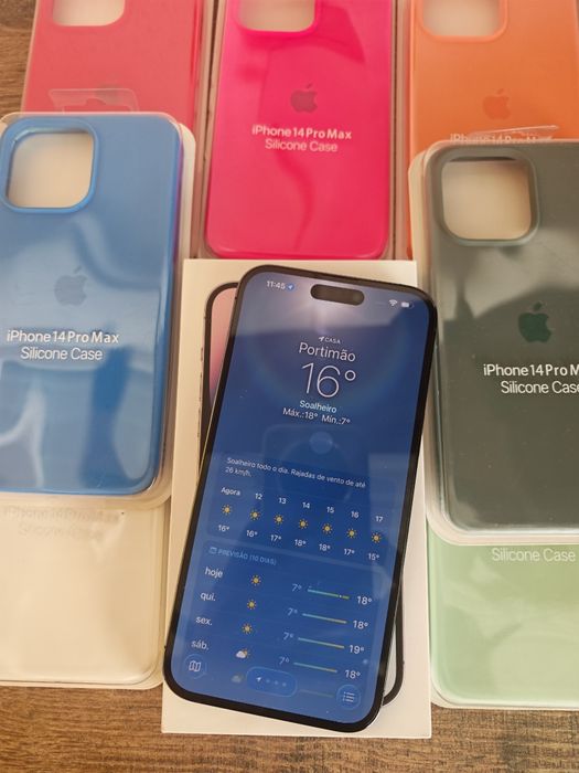 iPhone 14 Pro Max  6.7" 256GB Roxo Seminovo  Aceito Retomas