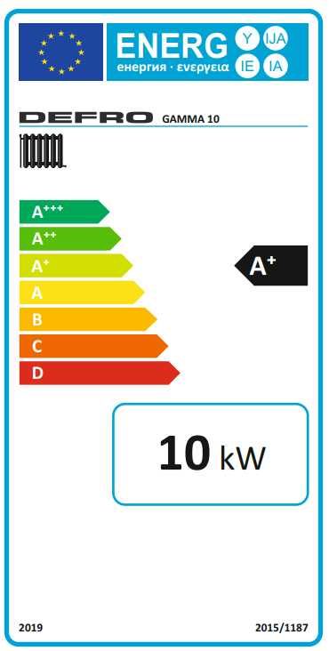 Kocioł na pellet Defro Gamma 10 kw