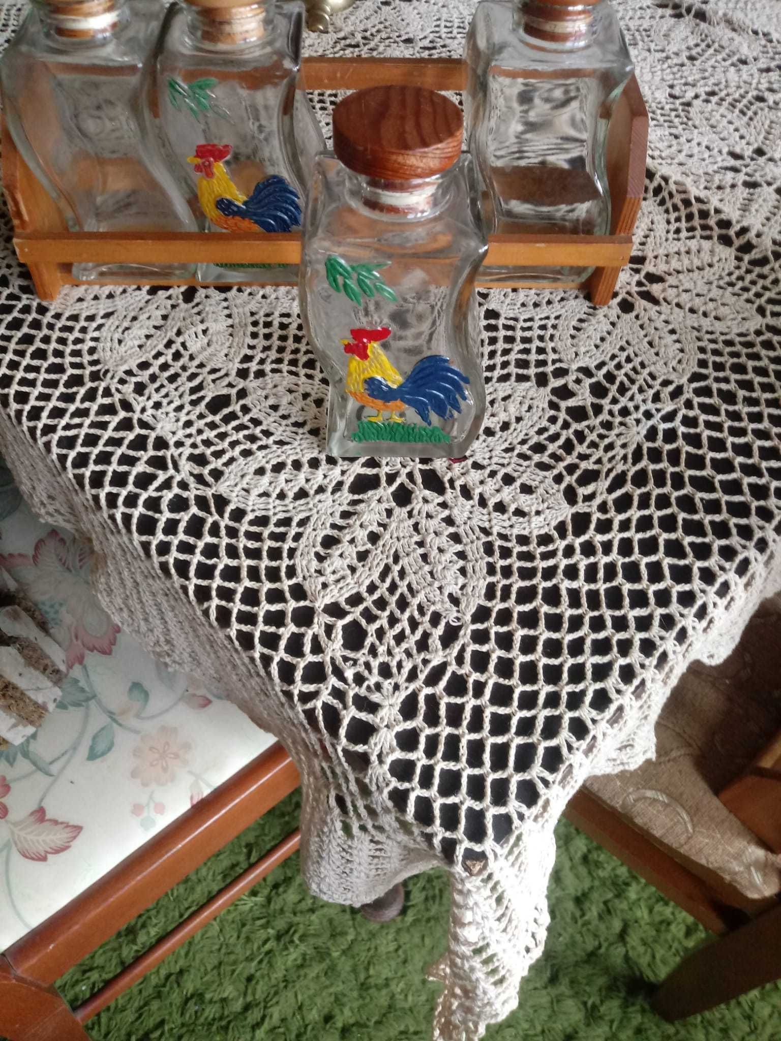 półka drewniana  słoiczki na przyprawy