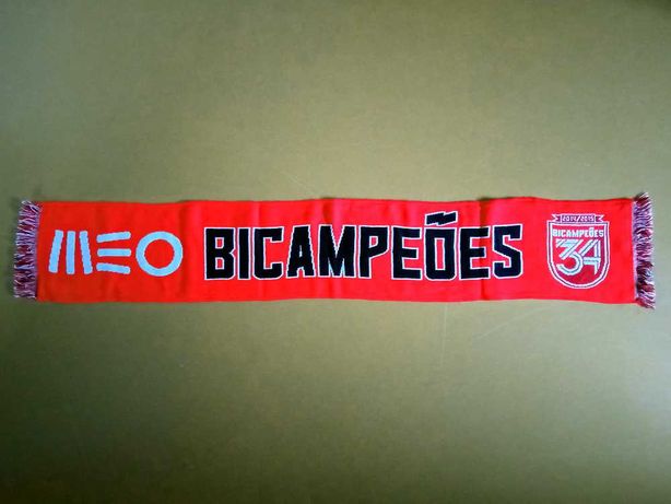 Cachecol do Benfica Bicampeões 2014/2015