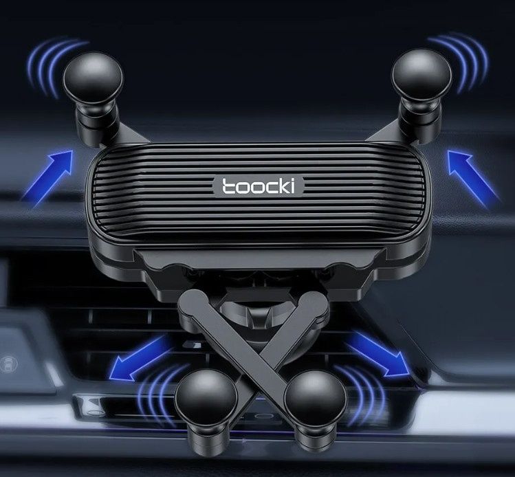 Автомобільний тримач для телефону Toocki Gravity для автомобіля