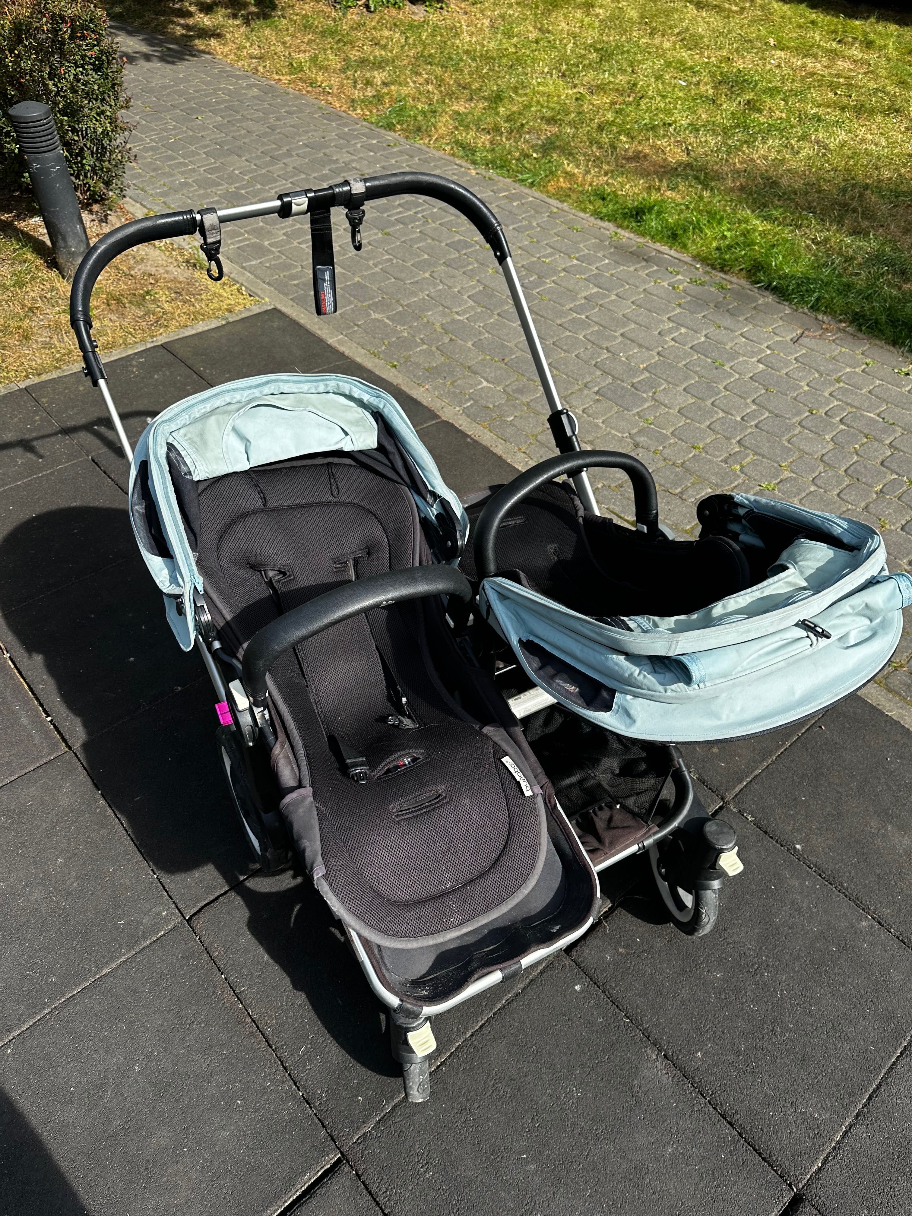 Bugaboo donkey 2 wózek bliźniaczy 2w1