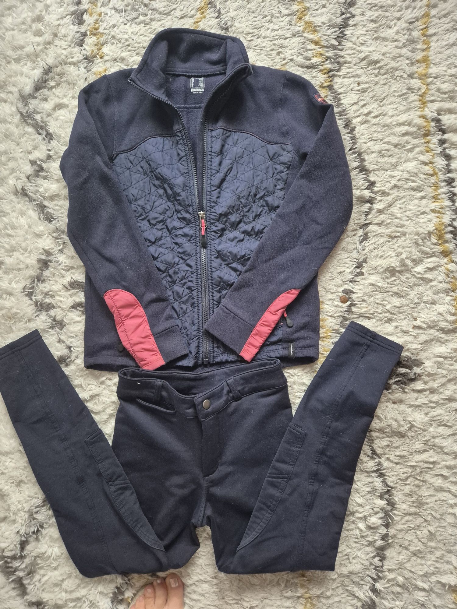 Spodnie jeździeckie i bluza
