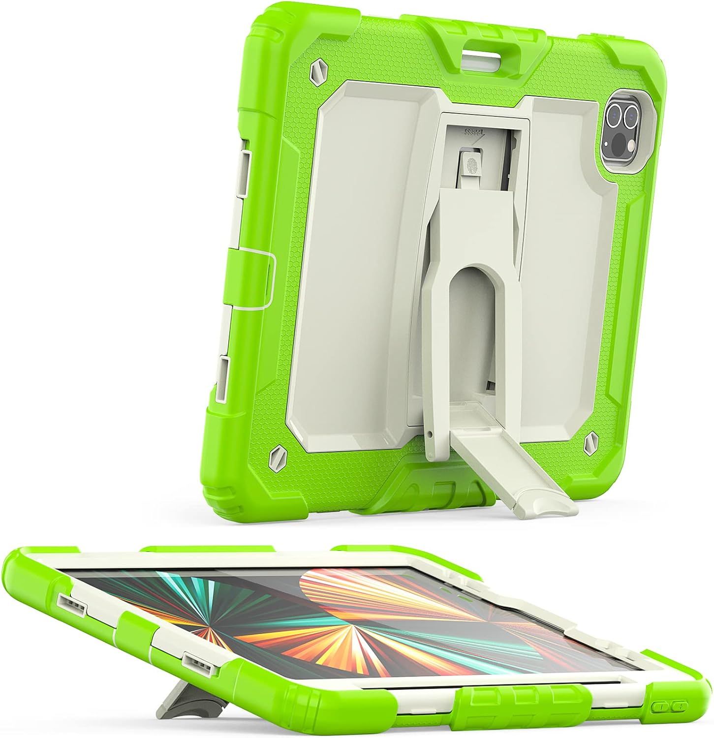 Etui do iPad Mini 6 8.3" z Podstawką i Miejscem na Rysik Zielone