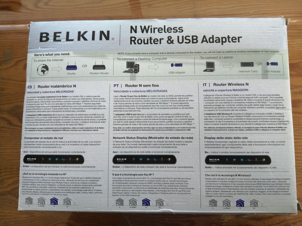 Router Belkin N wireless