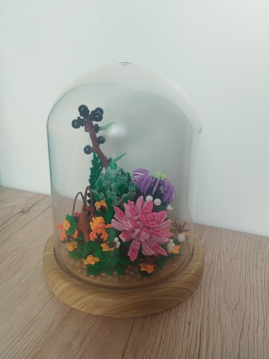 Kwiatowy bukiet 3D flowers klocki typu lego elefun 680 elementów