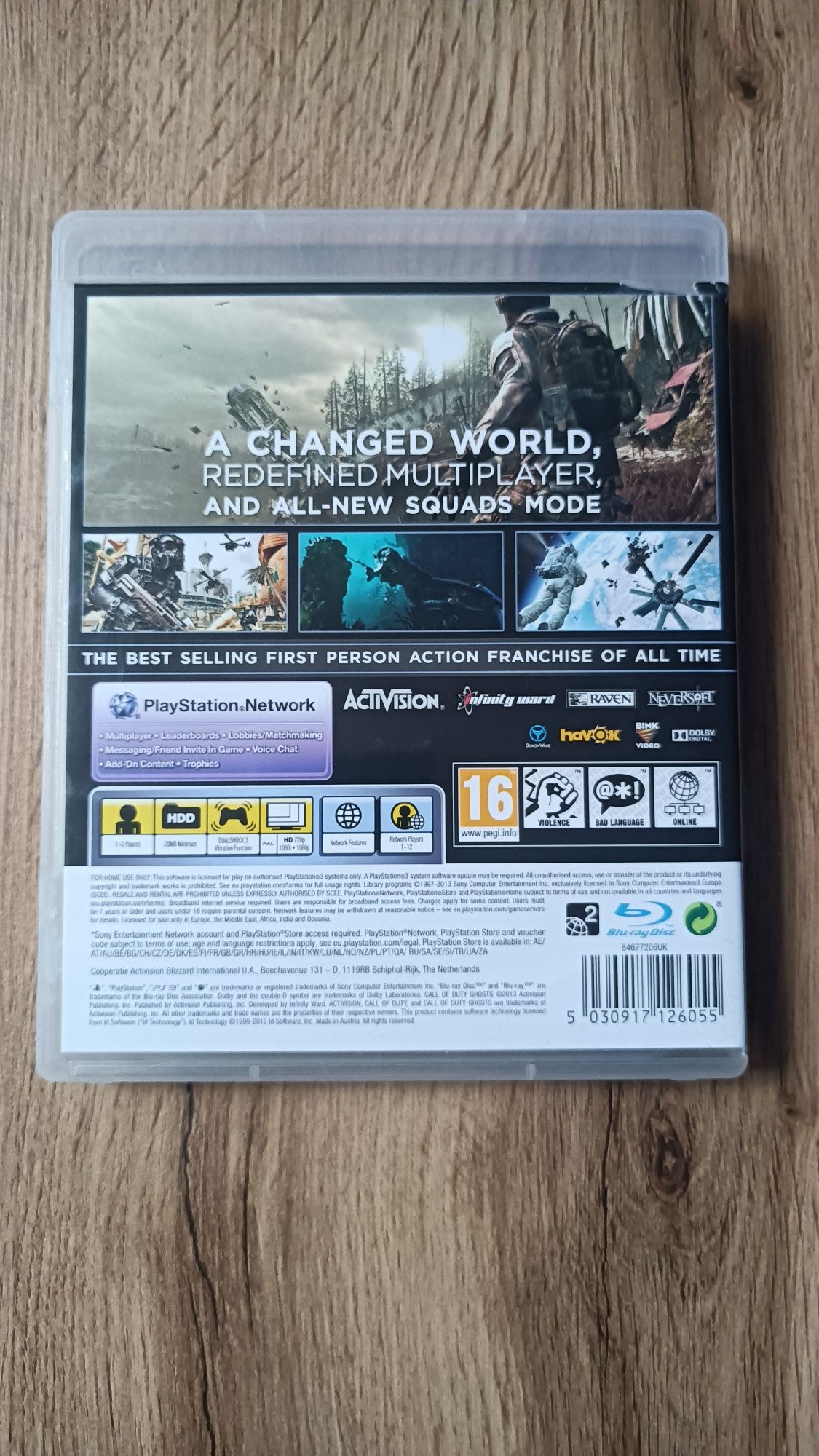 Call Of Duty Ghosts PS3