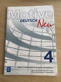 Motive Deutsch Neu 4 ćwiczenia (wypełnione ołówkiem)