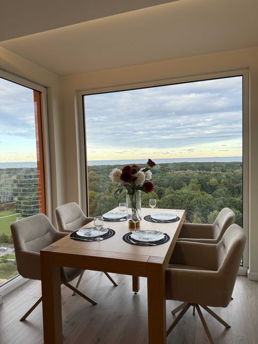 Apartament z widokiem na morze | 2 pokoje | balkon | Gdańsk - wynajem