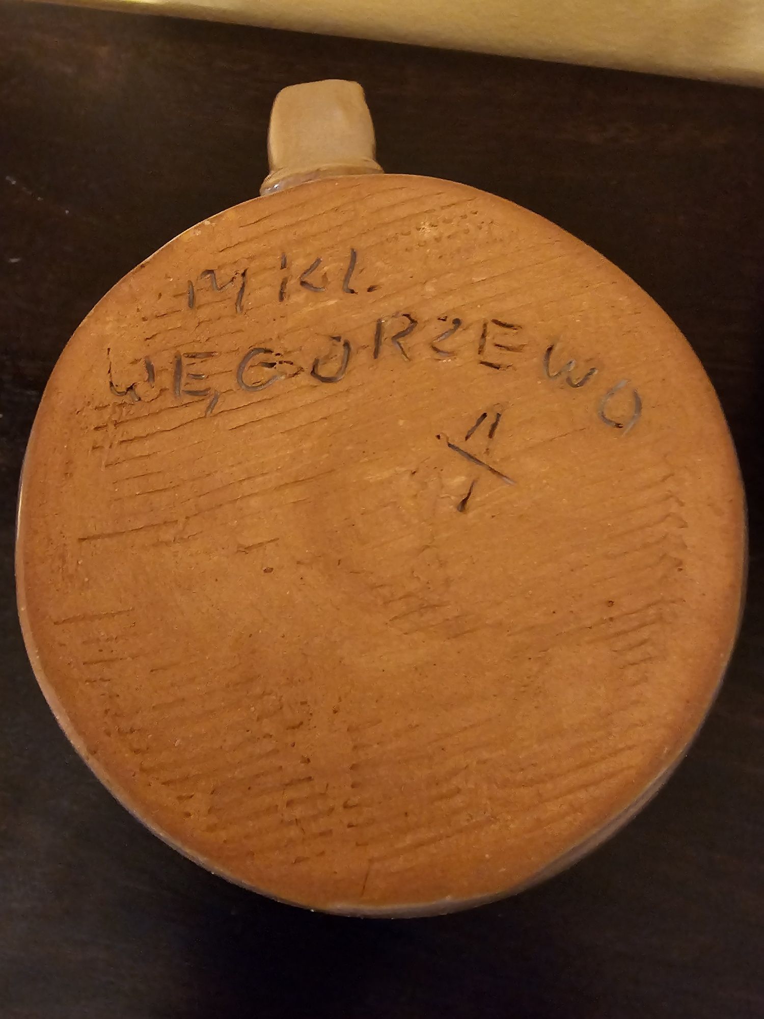 Kubek duży handmade z Węgorzewa