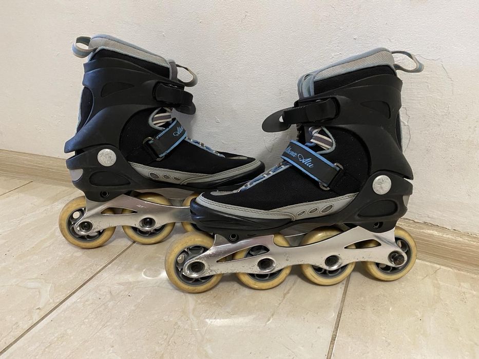 США Проф. Ролики К2 / 37р.-24см. Алюминиевая рама