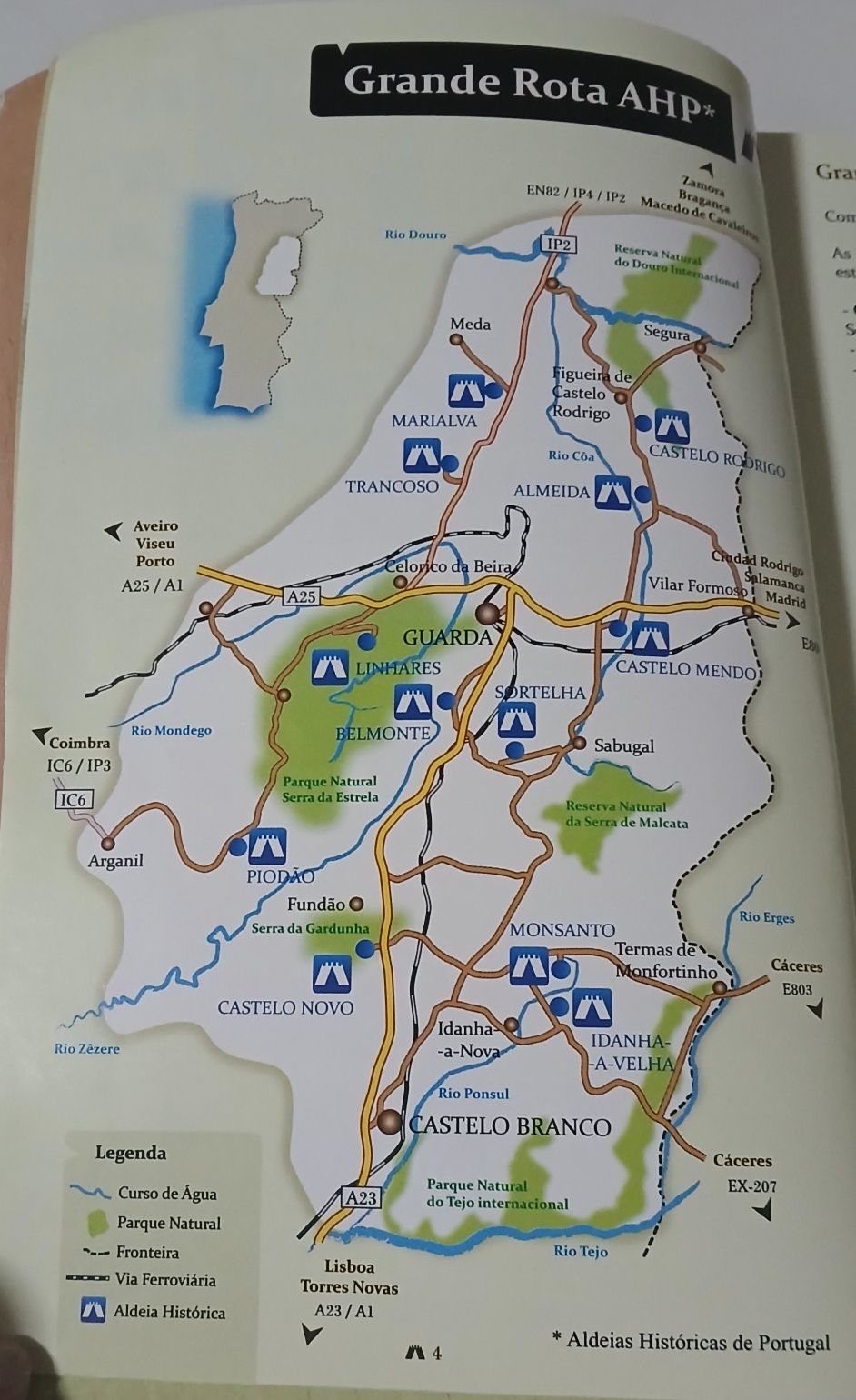 Livro " Aldeias históricas de Portugal "