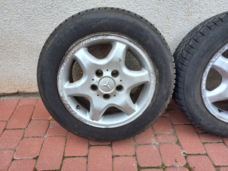 Felgi aluminiowe mercedes 15" 5x112 66.6 mm piasta *transport