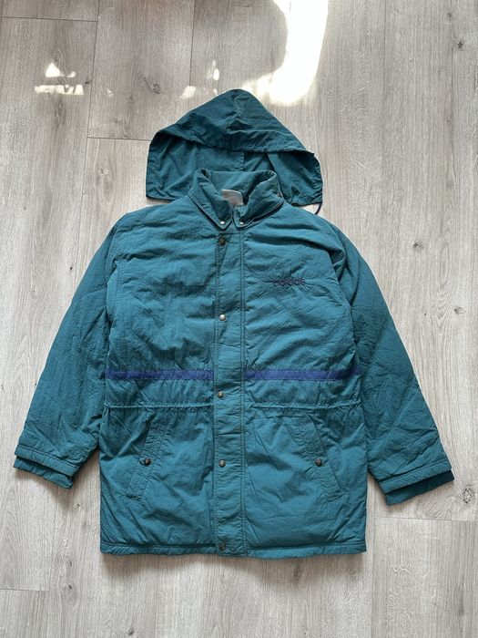 Парка adidas пуховик винтаж