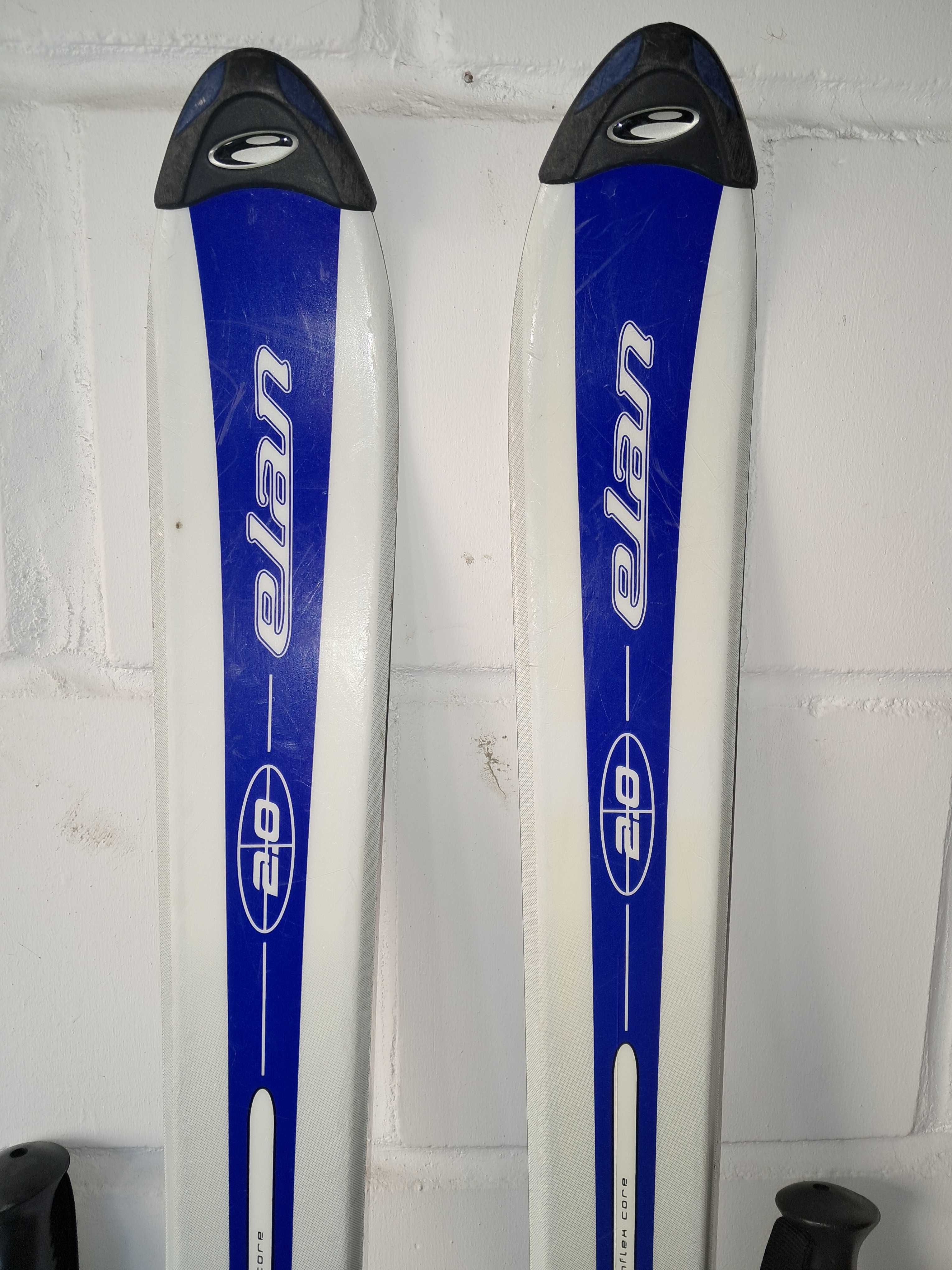 Narty Elan Carve Inegra 2.0- 160cm, wiązania Tyrolia T6