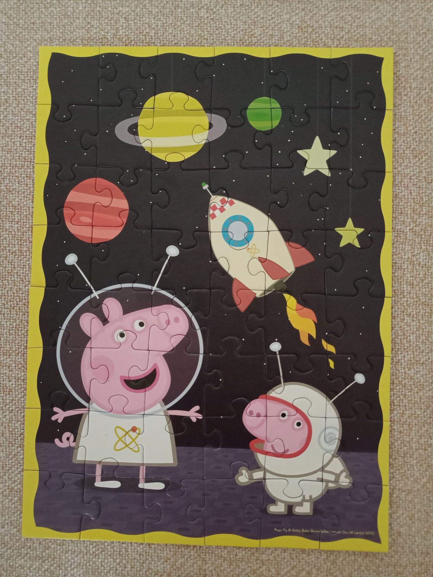 Świnka Peppa puzzle