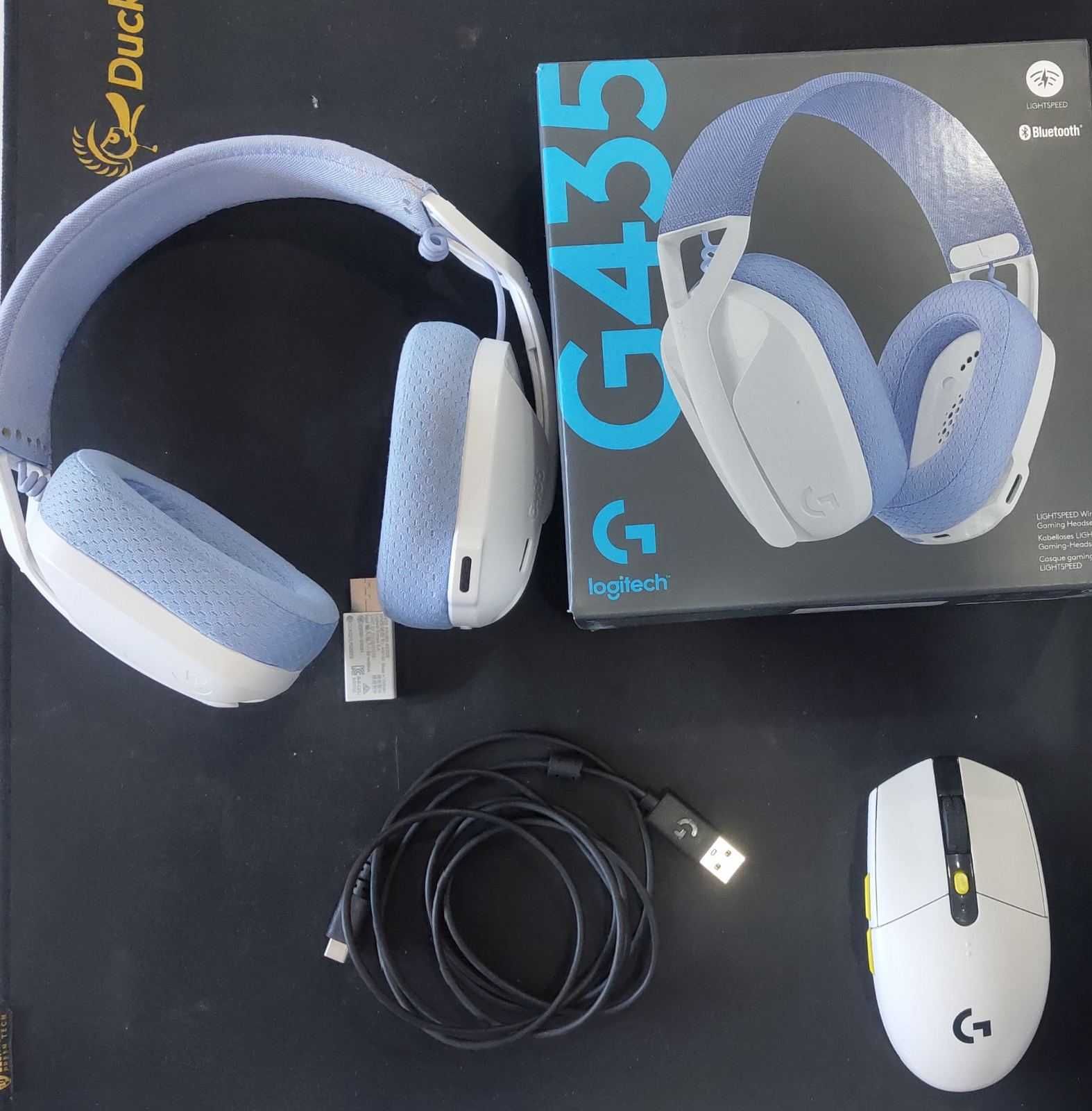 Сет девайсів: Мишка Logitech G305SE, гарнітура Logitech G435