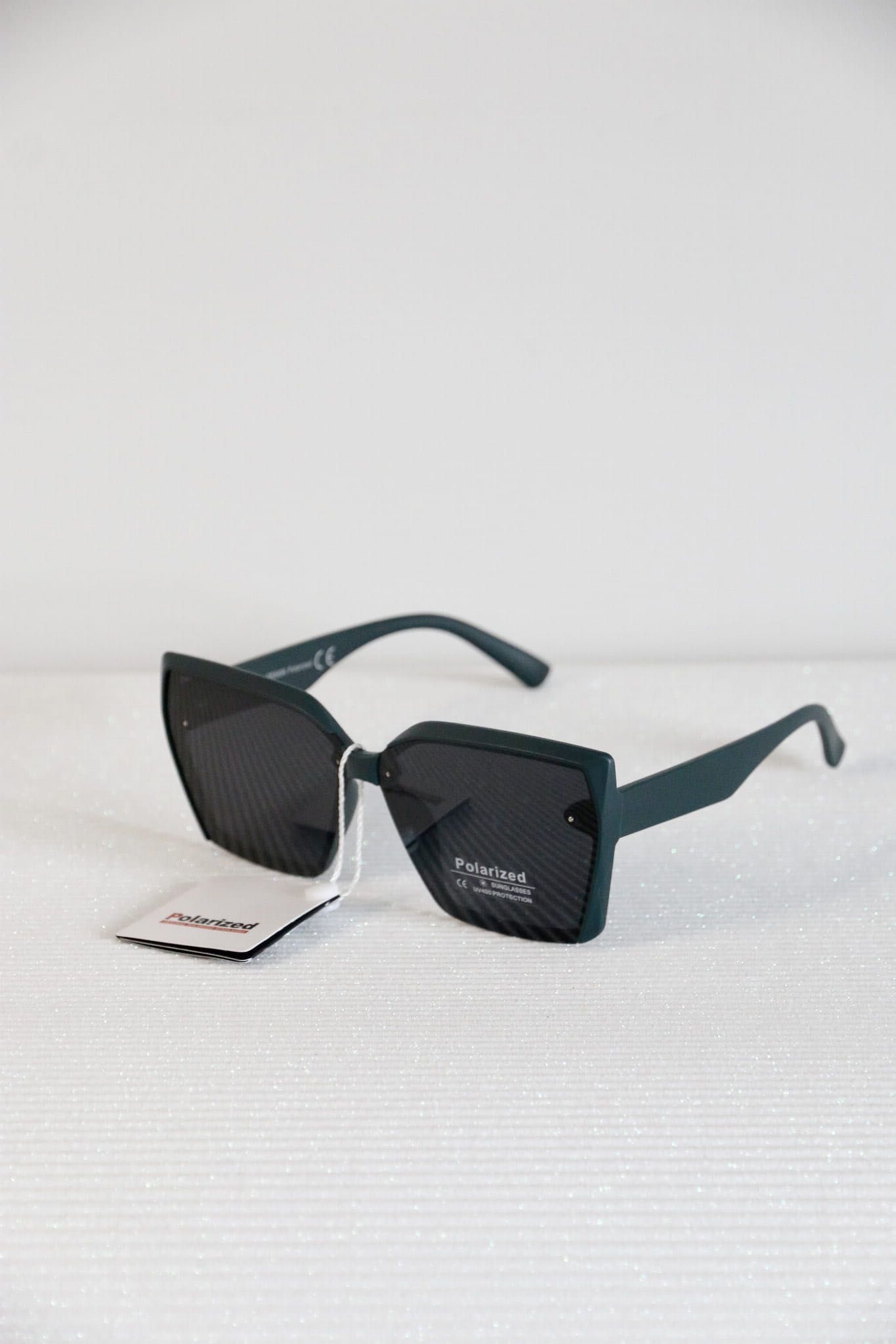 Okulary przeciwsłoneczne morskie z czarnymi szkłami / Nowe 400UV