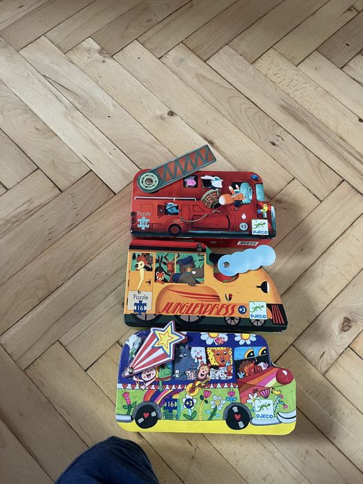 Puzle Djeco, komplet 3szt